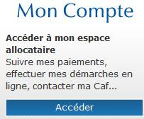 CAF : Espace mon compte sur www.Caf.fr