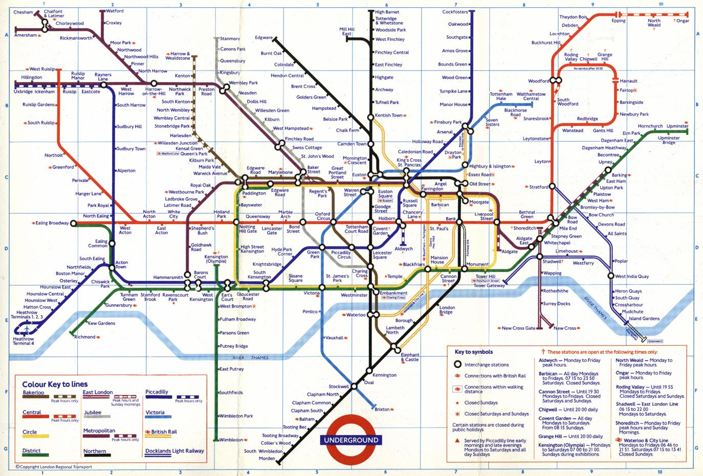 London Tube Map
