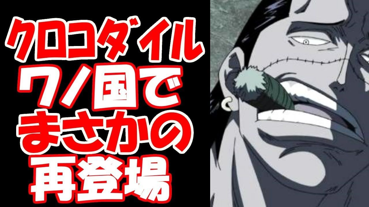 速報 クロコダイルが再登場するけど早くもピンチになりそうだなwwwwwwwwww 厳選オタク速報