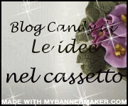 blog Candy di "le idee nel cassetto"