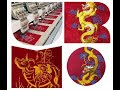 how does a computerized embroidery machine work, embroider a ao dai?- quy trình thêu vi tính áo dài