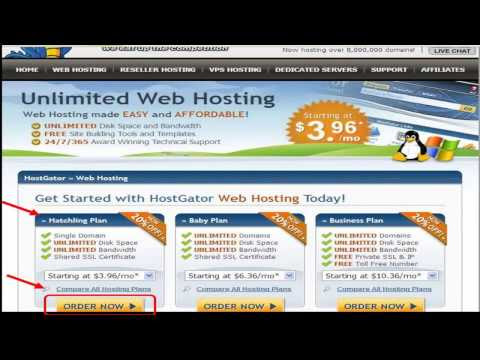 Foto Web Hosting Login