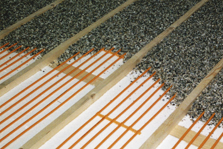 Podlahové topení suchou cestou