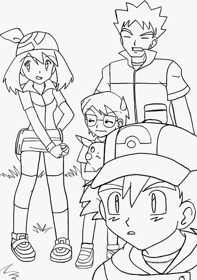 Free Pokemon Ash Brock Misty Download Free Pokemon Ash Brock Misty Png Images Free Cliparts On Clipart Library