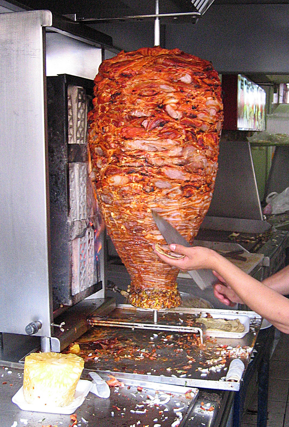 Como hacer nachos al pastor