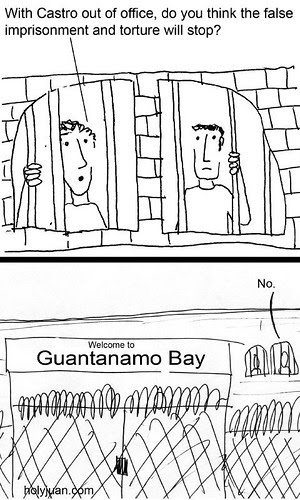 Castro's Out copy