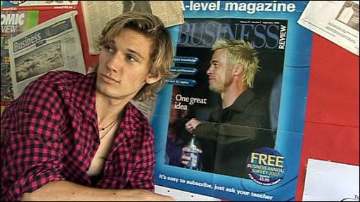 Eighteen-year-old Alex Pettyfer is being described as the next Brad Pitt.