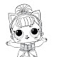 Lol Doll Unicorn Coloring Pages