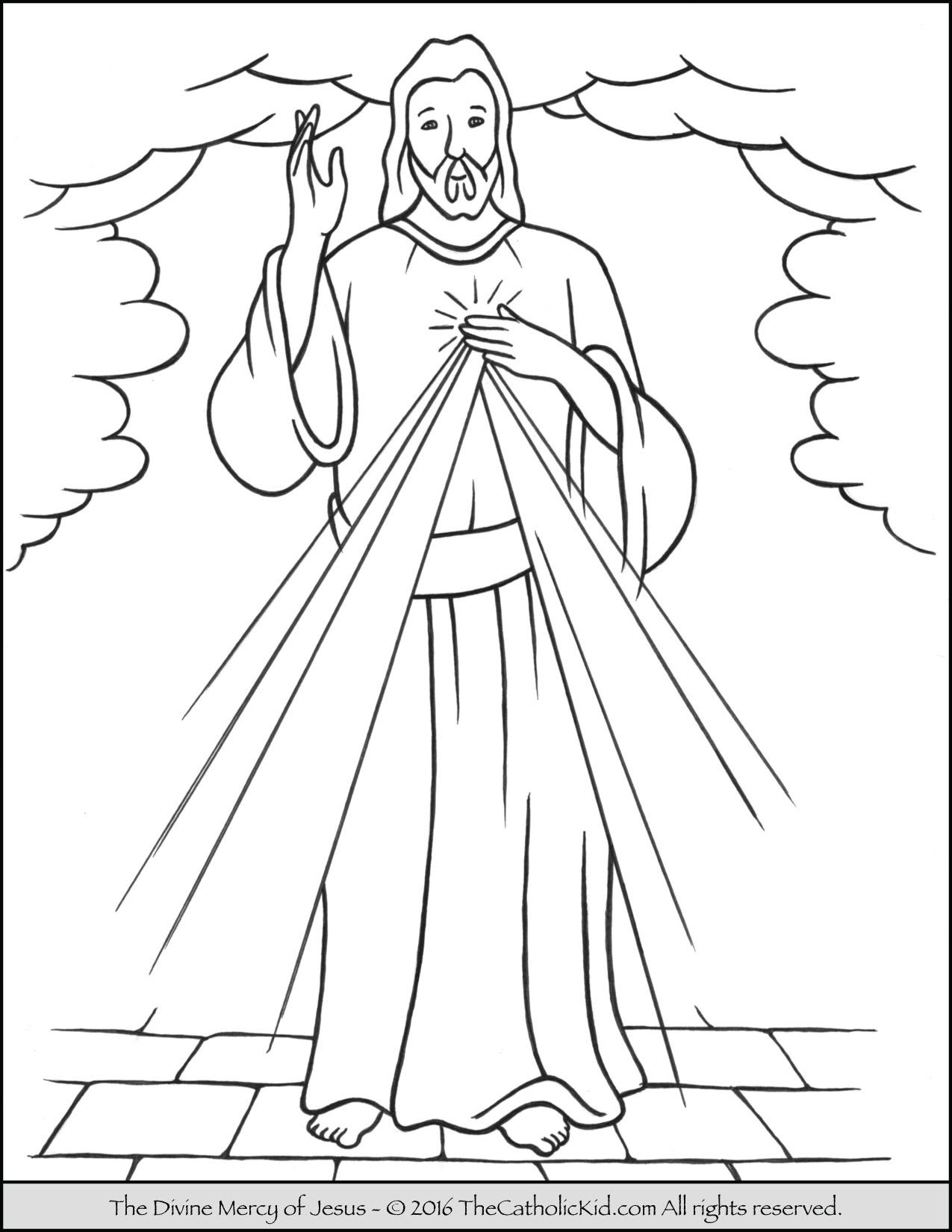 Download Jesus Ascension Coloring Page at GetColorings.com | Free ...