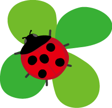 てんとう虫のイラスト 無料イラストフリー素材