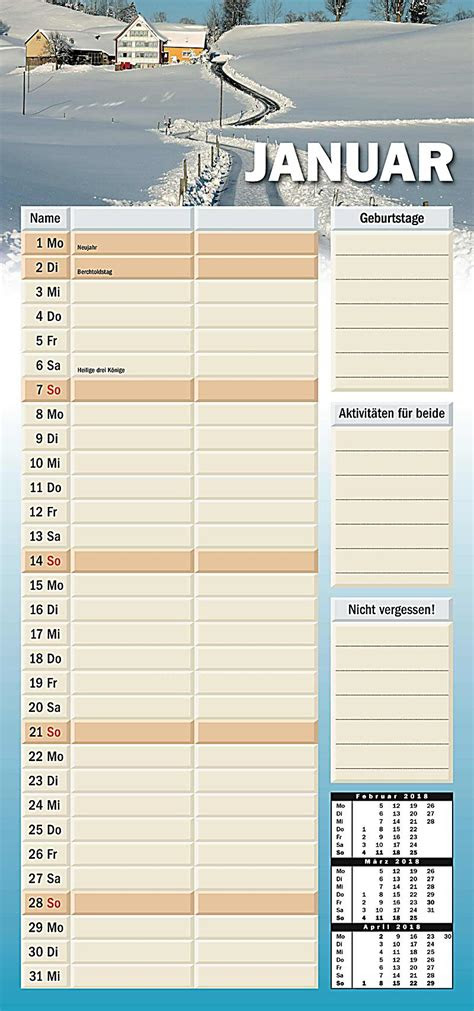 planer fuer zwei  kalender kalender bei weltbildch