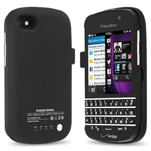 .com: Chromo Inc. [Blackberry Q10] Extended Portable Backup Battery ...