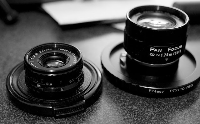 Pentax Auto 110 Pan Focus 18mm f/2.8 on Sony NEX 5N