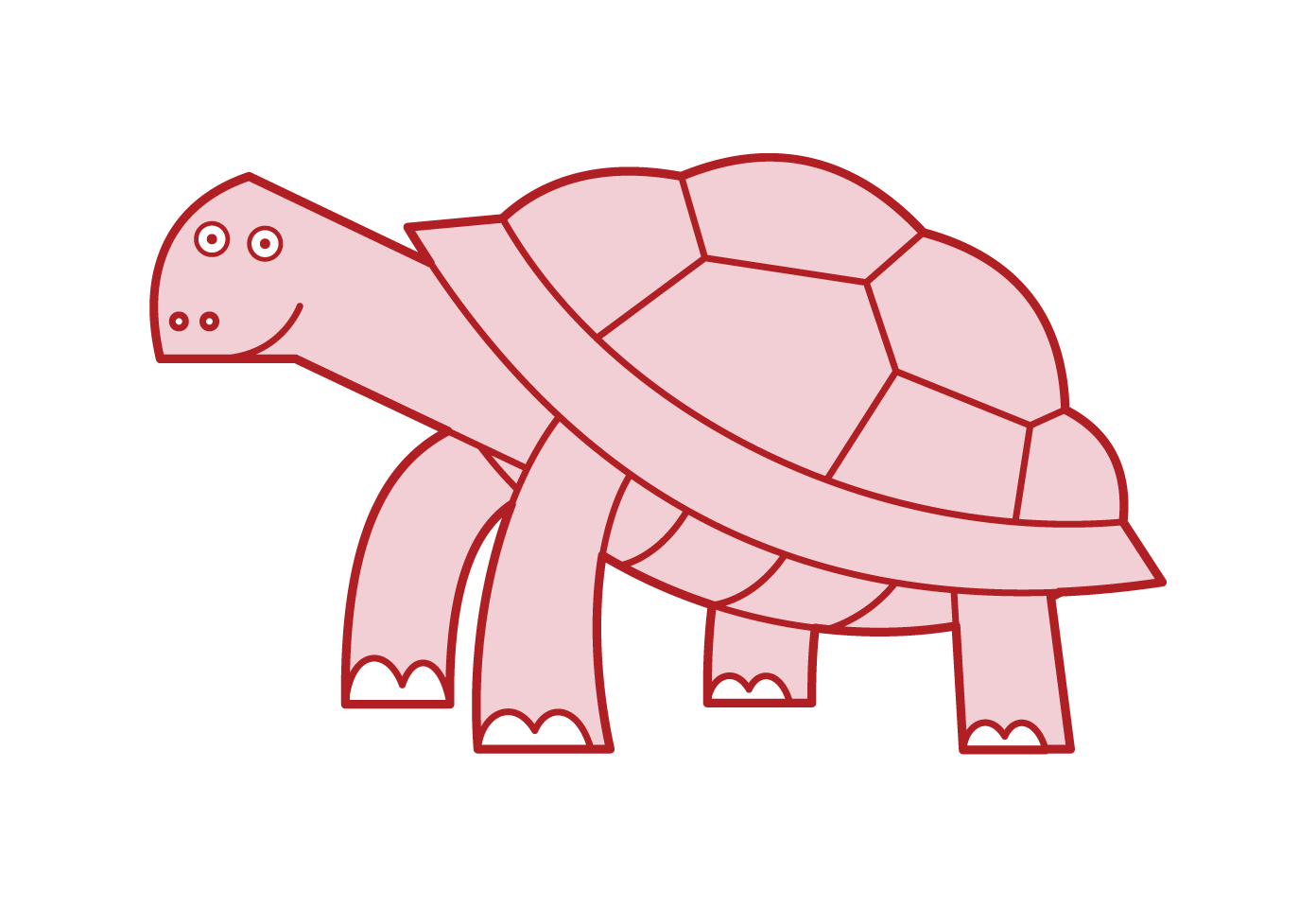 アルダブラゾウガメのイラスト フリーイラスト素材 Kukukeke ククケケ