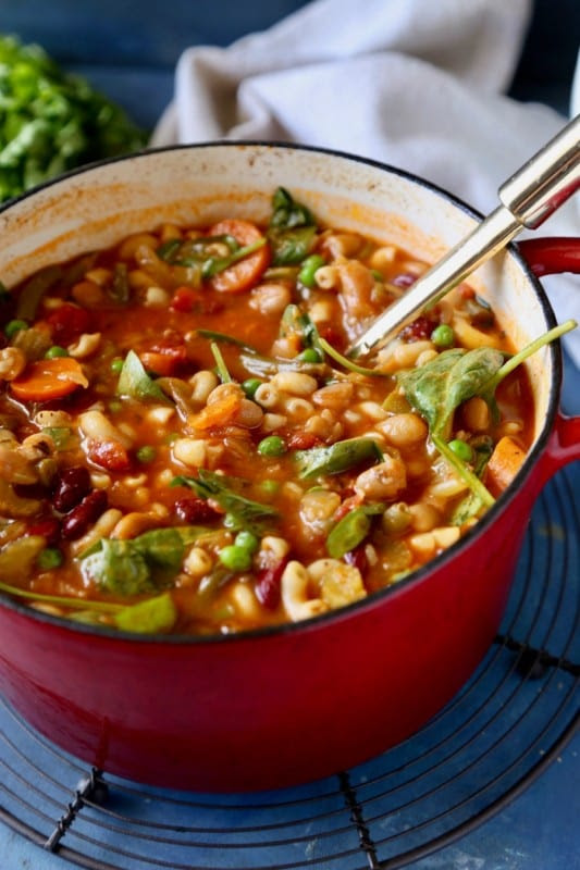 Minestrone Soup Remodelaholic 4
