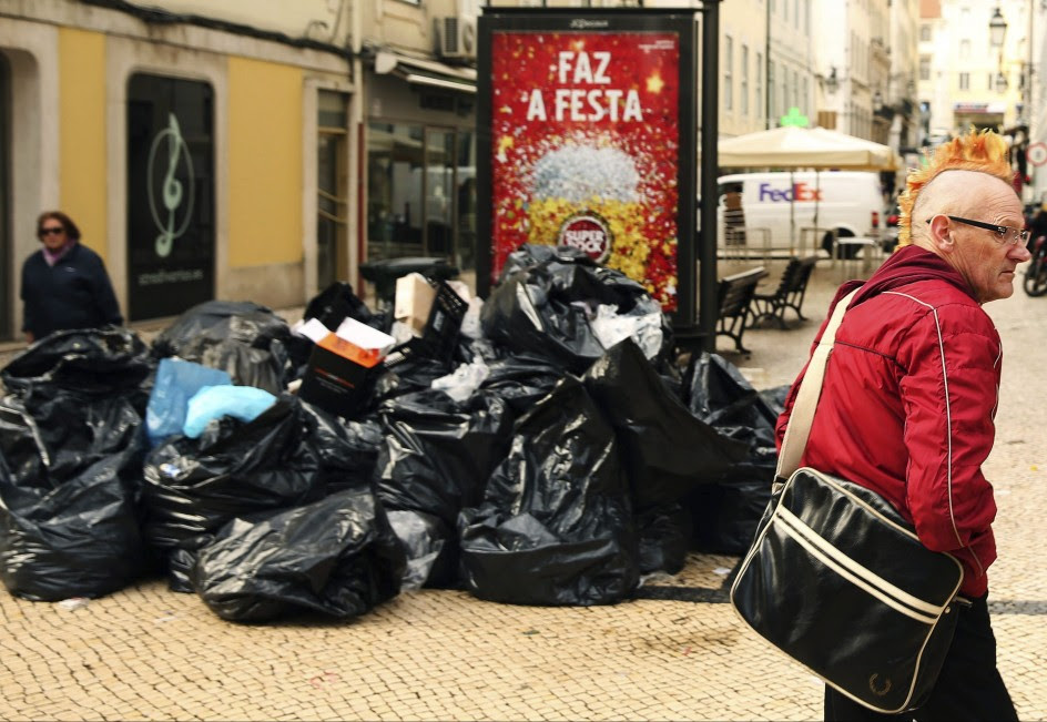 Huelga en Portugal