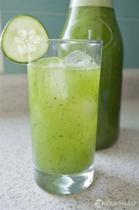 agua de pepino recipe drinks recetas de bebidas