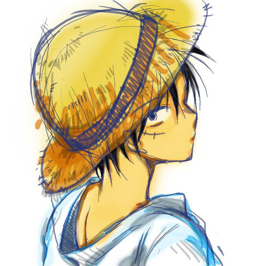 Luffy - One Piece Fan Art (25736614) - Fanpop