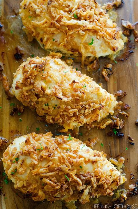 French's original crispy fried onions are made with real onions for incredible flavor and that classic crunch. Crispy Onion Chicken - Life In The Lofthouse