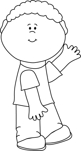 Boy And Girl Clipart Black And White