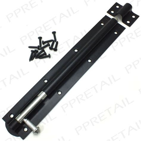 extra long black  bolt mm towersteeldoor