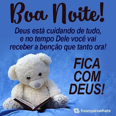 Fotos de frases de deus boa noite