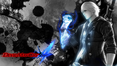 DMC4 Nero PSP Wallpaper. Devil May Cry 4 