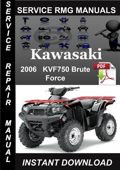 eBook Kawasaki 750 Brute Force Service Repair Manual 2005 2006