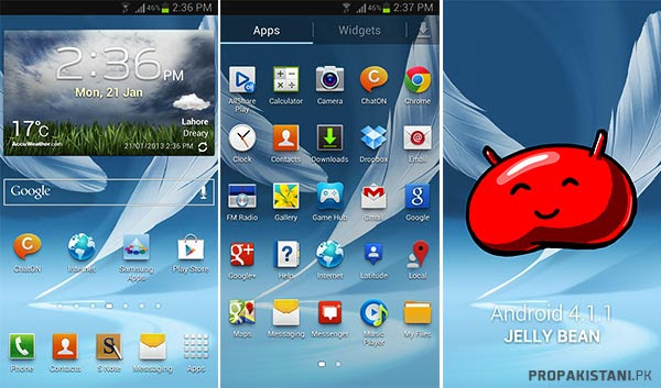 screen Samsung Galaxy Note 2   A Gigantic Beast [Review]
