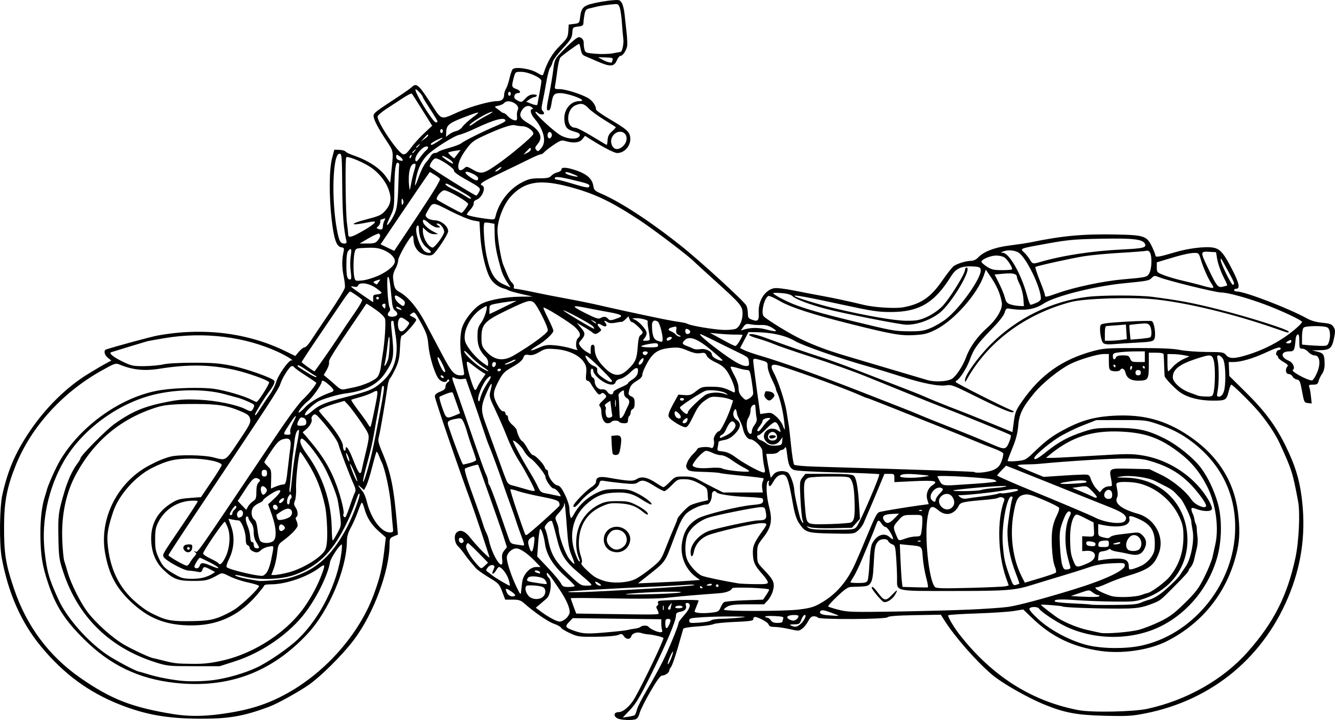 Coloriage moto Honda imprimer Coloriage moto Honda imprimer
