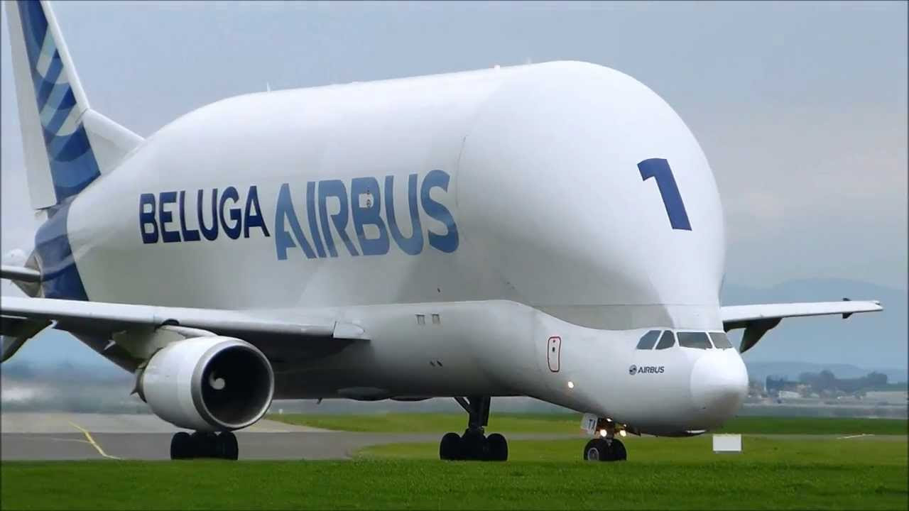 Airbus A300-600ST Beluga at Clermont-Ferrand Auvergne 