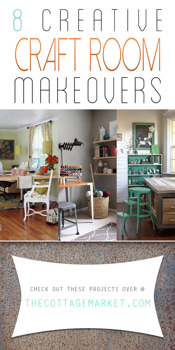 8 Creative iCraft Room Makeoversi The Cottage Market 8 Creative iCraft Room Makeoversi The Cottage Market