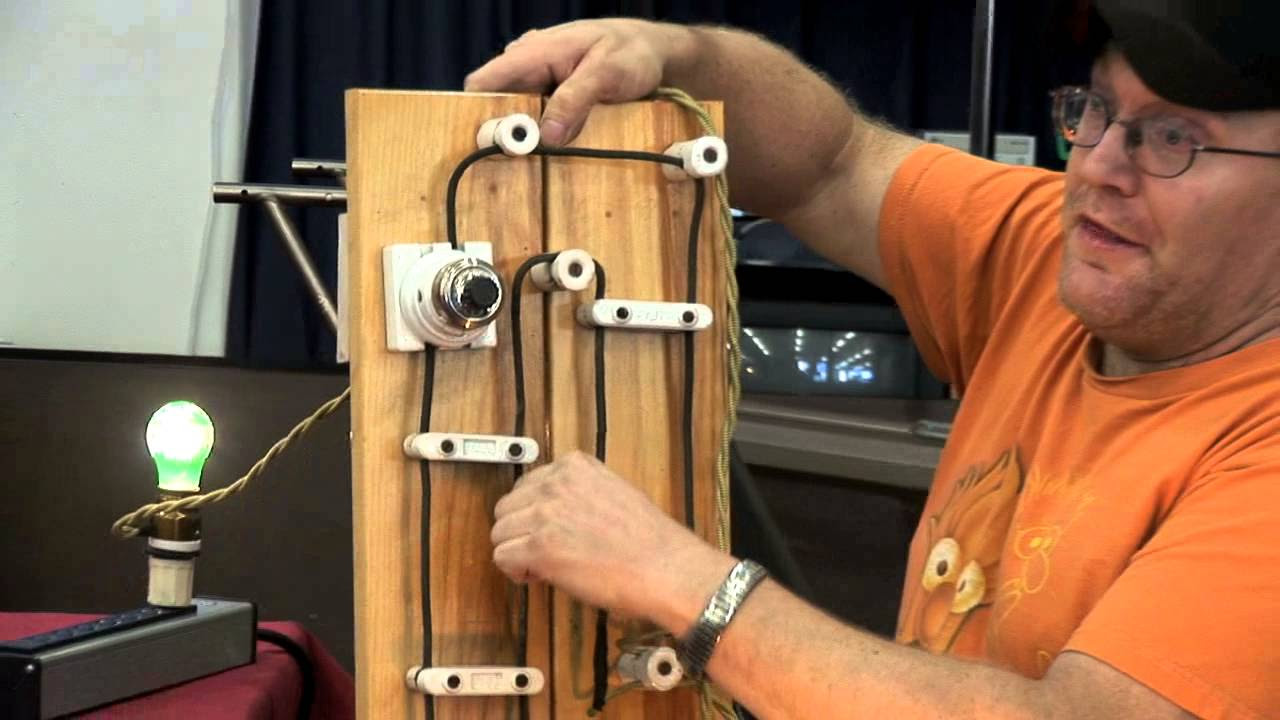 Knob and Tube - early electrical insulation - YouTube