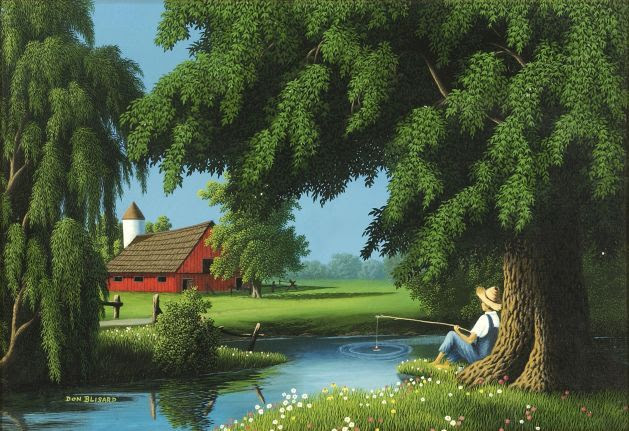 Boy Fishing Boy Fishing