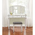 Soares Vanity Set With Mirror : Andover Mills Valor 36" Single Bathroom Vanity Set with ... - This vanity, crafted from a blend of manufactured and solid wood in a silver finish.