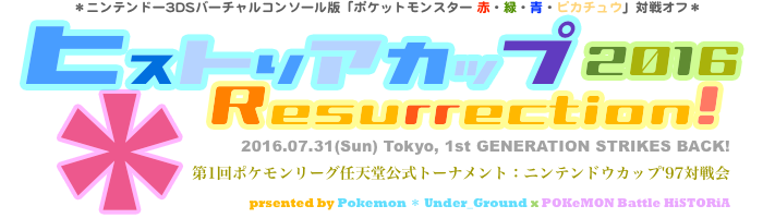 Historia Cup 16 Resurrection