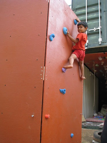 Mobile Climbing Wall 2