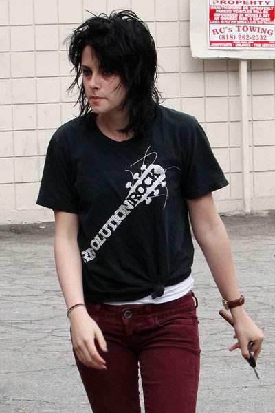 kristen stewart joan jett hair. kristen stewart haircut