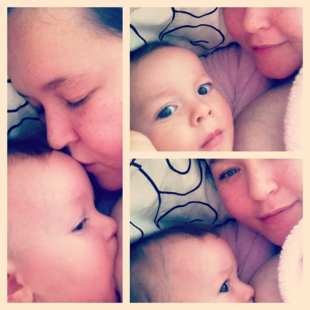 Snuggles with the little one x :)