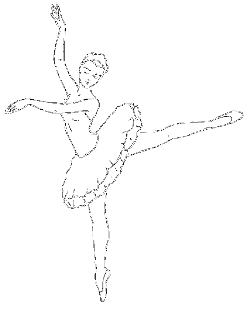 Download Ballet coloring pages to download and print for free