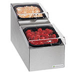 Server Products 85160 Relish Server (2) 1 qt Pans Self Closing Lids NSF