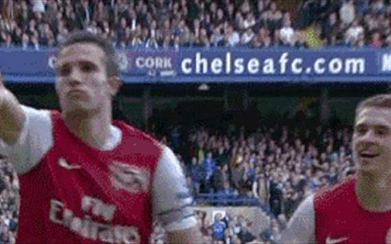 van persie (chelsea-arsenal)