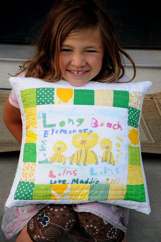 Maddie's pillow