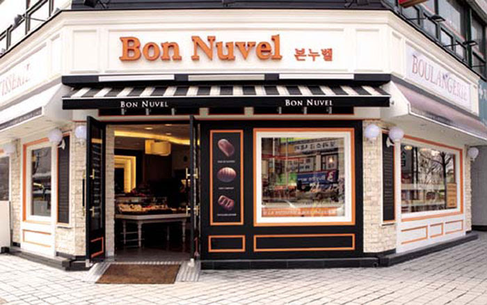 海外店舗 ファサードデザイン スイーツ ベーカリー ソウル 海外店舗のファサードデザイン