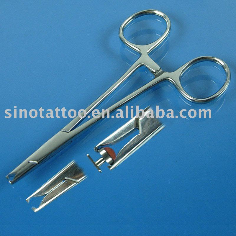 See larger image: Diamond Style Dermal Anchor Hemostat,Body Piercings,Tattoo 