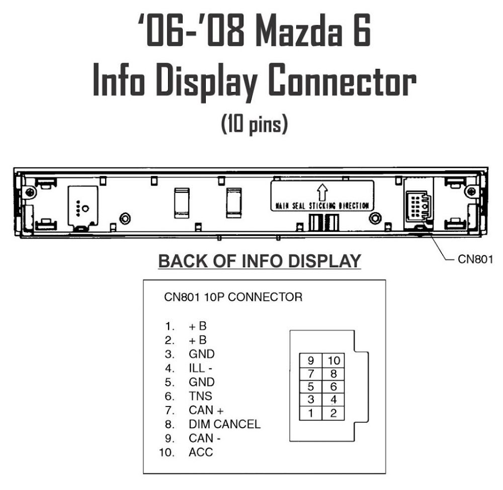 2011 Mazda 6 I Sport Wire Diagram - Wiring Diagram 89