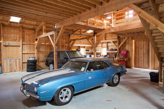 Prestigious Barn in North Carolina - Rustic - Garage And Shed - other 