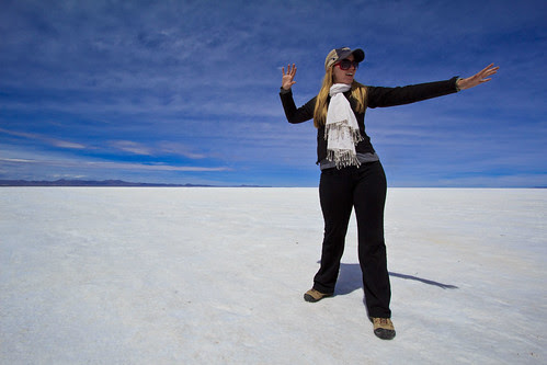 Salt Flats with Hill 2