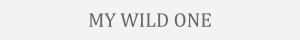 MY WILD ONE LABEL