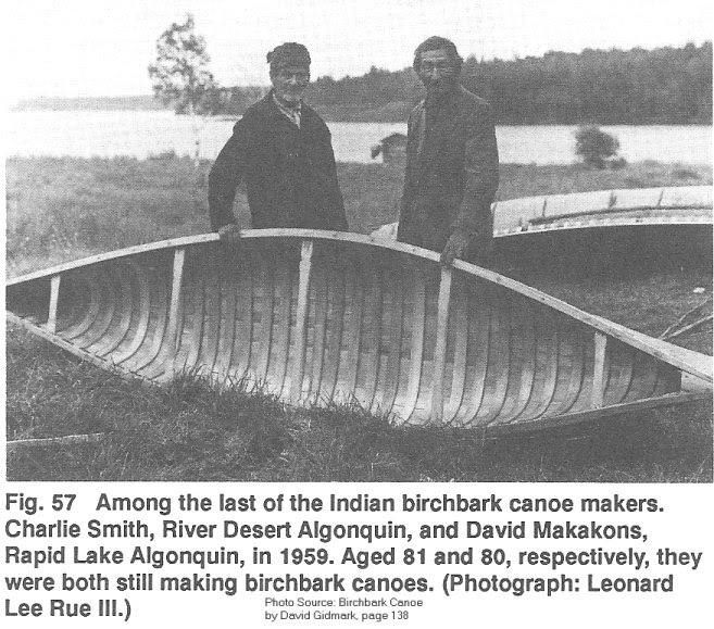 Traditional Birch Bark Canoe Builders in Canada - The 